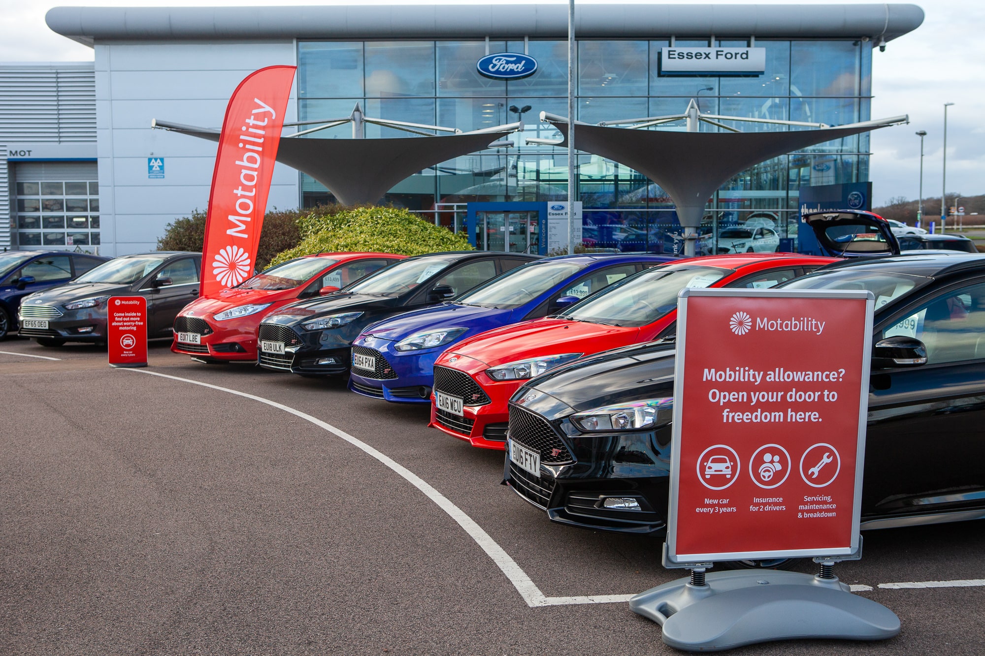 All electric deals cars on motability