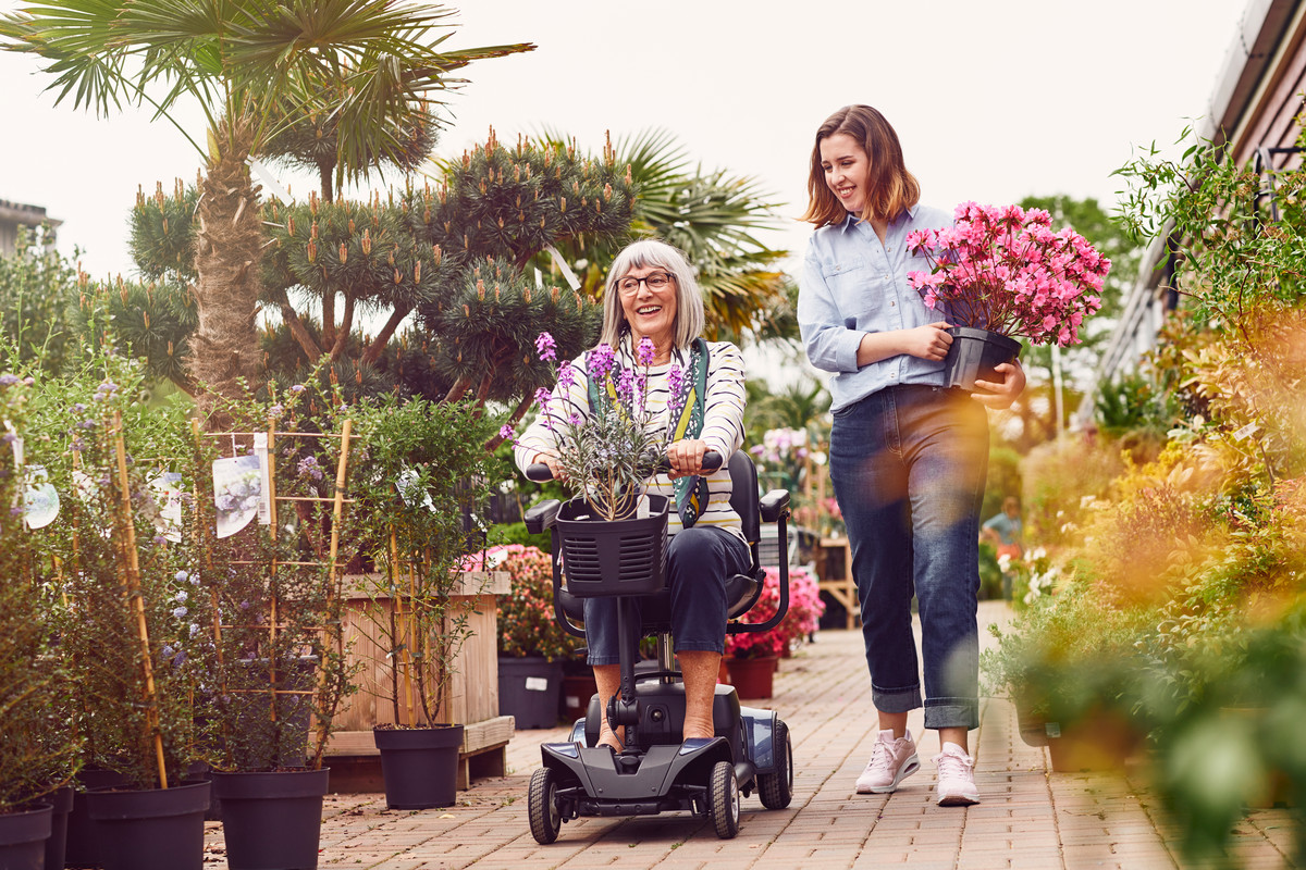 Can you get a shop motorbike on motability