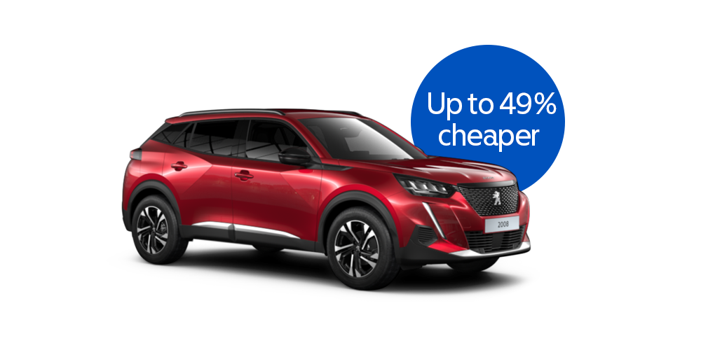 Save up to 49% on a PEUGEOT 2008