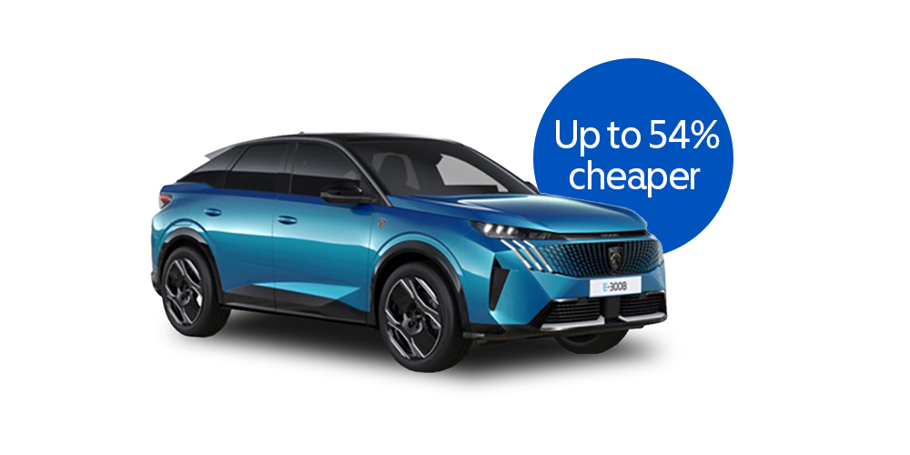 Save up to 54% on a PEUGEOT E 3008