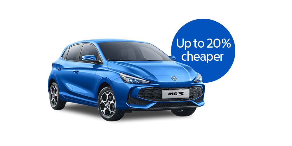 Save up to 20% on an MG MG3